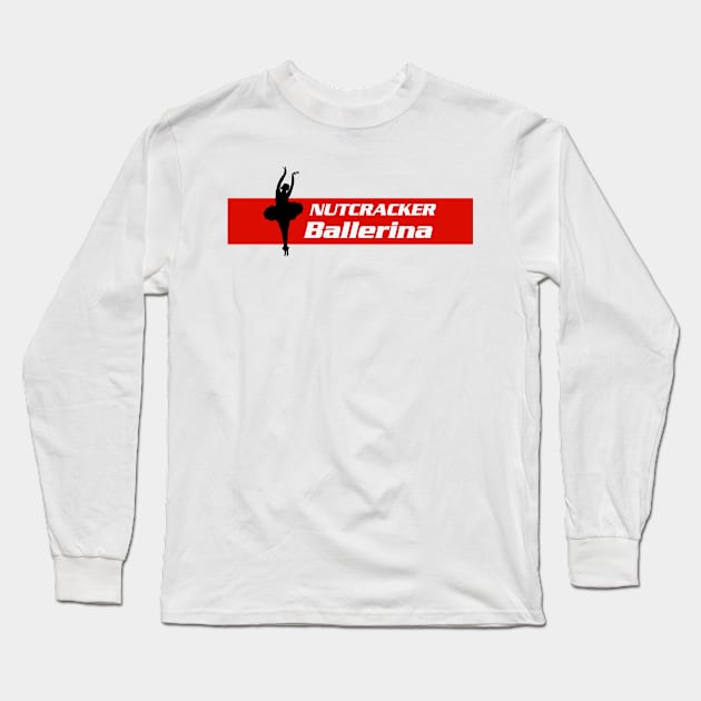 Nutcracker Ballerina Long Sleeve T-Shirt by Toogoo